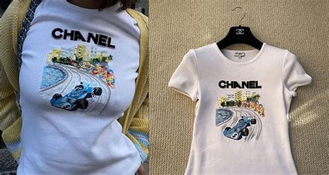 chanel f1 tees price.